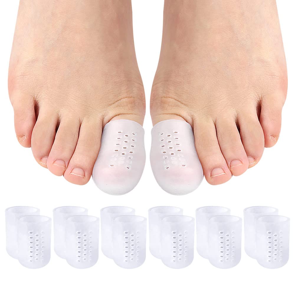 Amazon | シリコン 足指サック指サック,12個入足指サック水疱用 足の